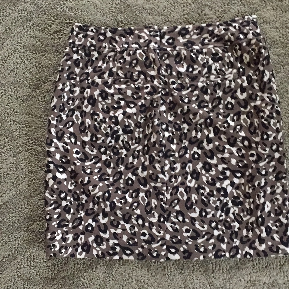 Merona Animal Print Short Skirt Size 6
